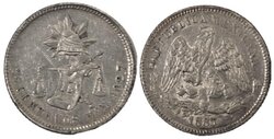 25 CENTAVOS MEXICO (1887)