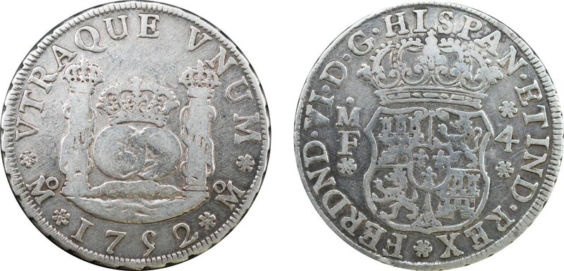 4 REALES FERNANDO VI (1752)