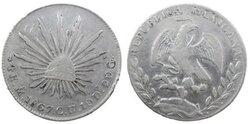4 REALES MEXICO (1867)