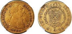 1 ESCUDO CARLOS III (1784/3)