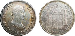 2 REALES FERNANDO VII (1821)