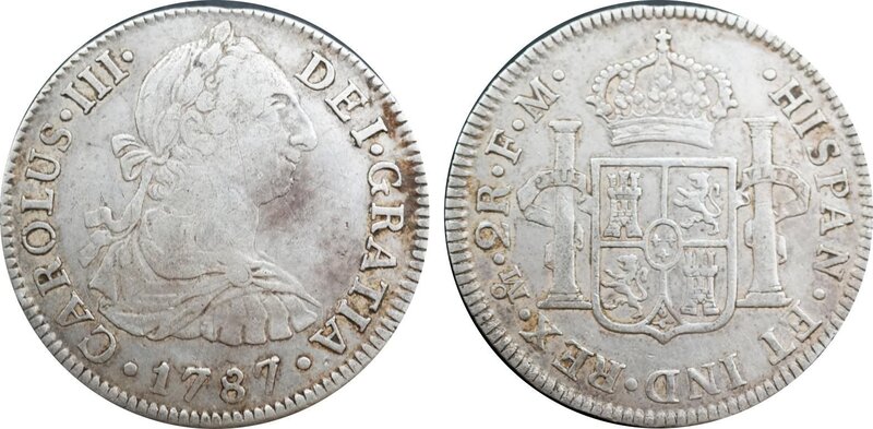 2 REALES CARLOS III (1787/6)
