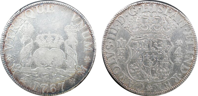 4 REALES CARLOS III (1767)