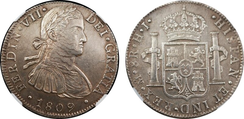 8 REALES FERNANDO VII (1809)