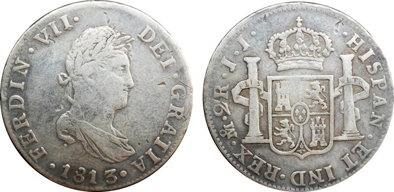 2 REALES FERNANDO VII (1813)