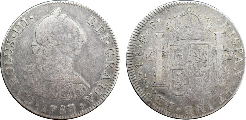 4 REALES CARLOS III (1783)