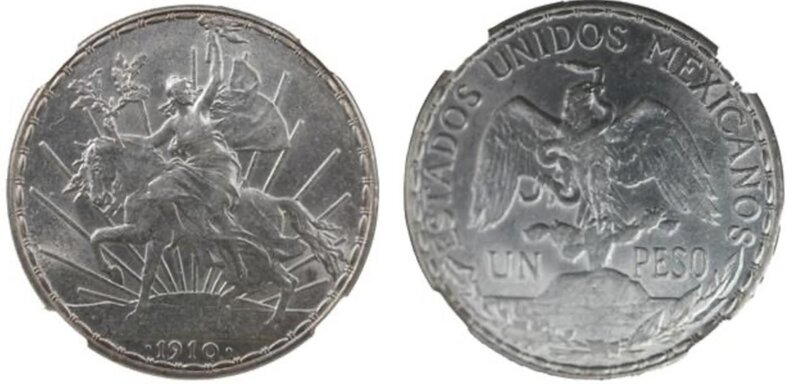 1 PESO CABALLITO 1910 (1910)