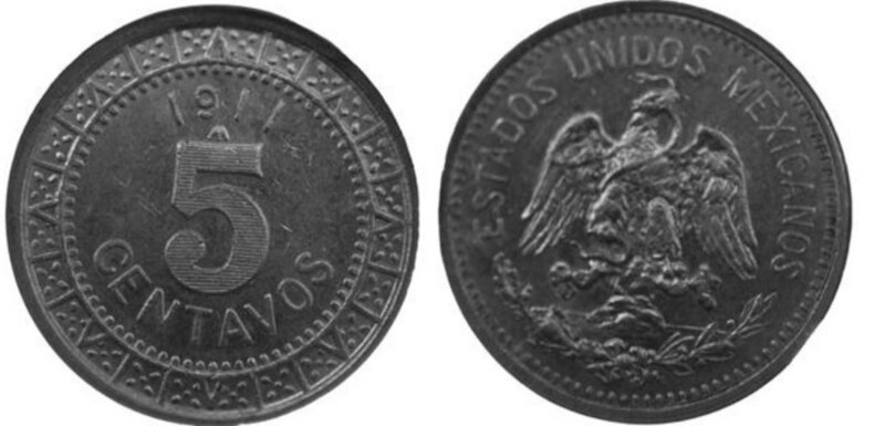 5 CENTAVOS 1911 NIQUEL (1911)