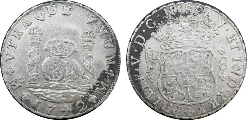 8 REALES FELIPE V (1742/32)