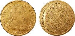 2 ESCUDOS CARLOS III (1780)