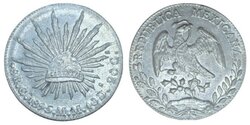 8 REALES DE CHIHUAHUA (1895)