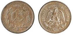 1 CENTAVO ZAPATISTA (1915)