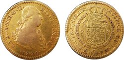 2 ESCUDOS CARLOS IV (1791)