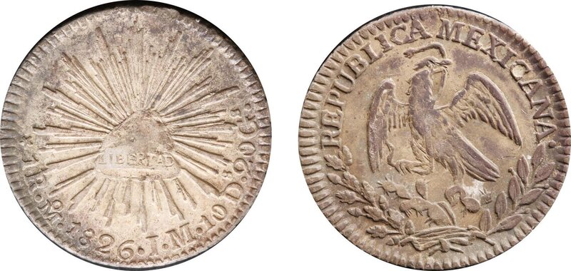 1 REAL DE MEXICO (1826)