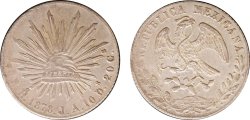 8 REALES HERMOSILLO (1878)