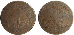 1/4 MEXICO (1829)