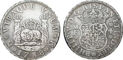 4 REALES FELIPE V (1738)