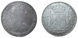 8 REALES CARLOS IV (1787)