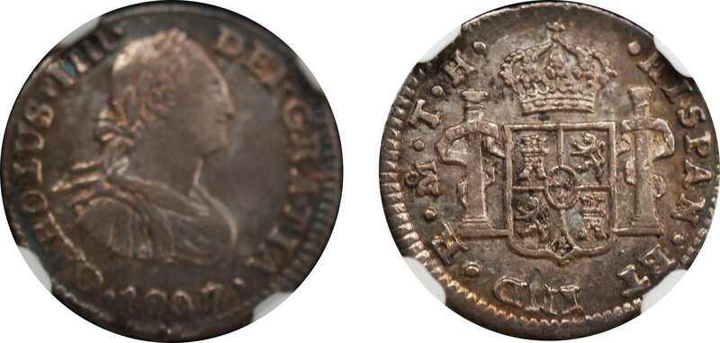 1/2 REAL FERNANDO VII (1821)