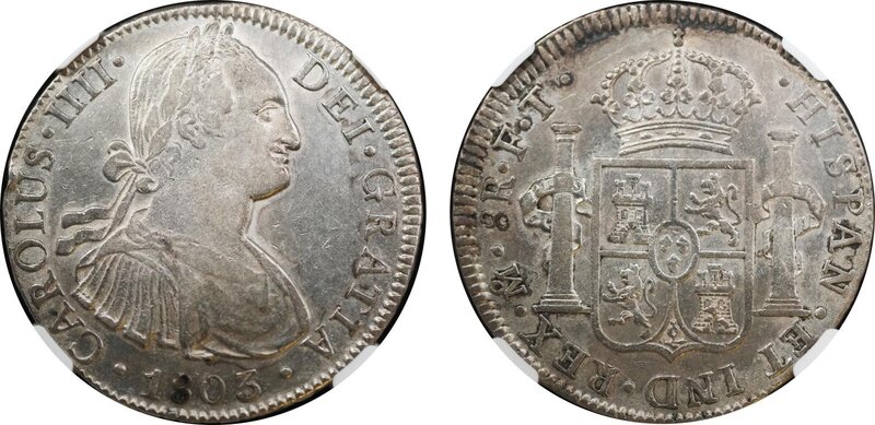 8 REALES CARLOS IV (1803)