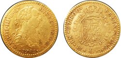 1 ESCUDO CARLOS III (1785)