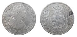2 REALES CARLOS IV (1801)