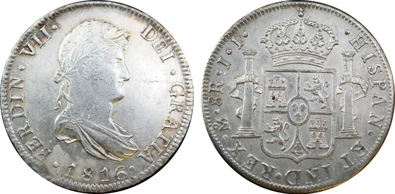 8 REALES FERNANDO VII (1816)