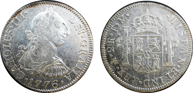 2 REALES CARLOS III (1776)