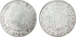 4 REALES CARLOS IV (1795)