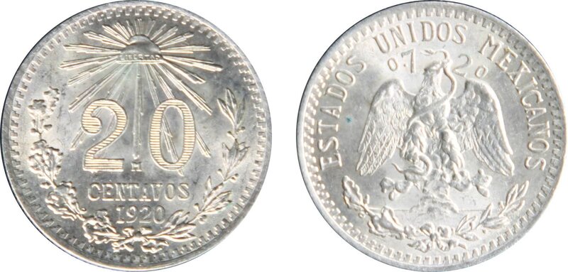 20 CENTAVOS 1920 (1920)
