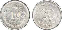 10 CENTAVOS 1907 (1907)