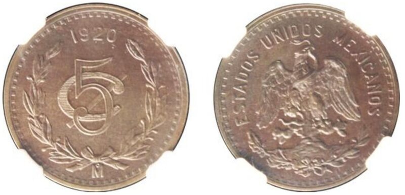 5 CENTAVOS 1920 (1920)