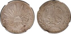 4 REALES ZACATECAS (1851)