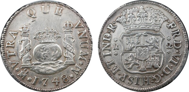 2 REALES FERNANDO VI (1748)