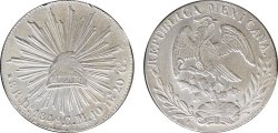 8 REALES DE DURANGO (1849)