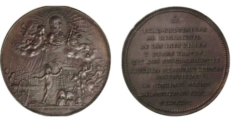 VERACRUZ BATALLA DEL MONTE (1810)