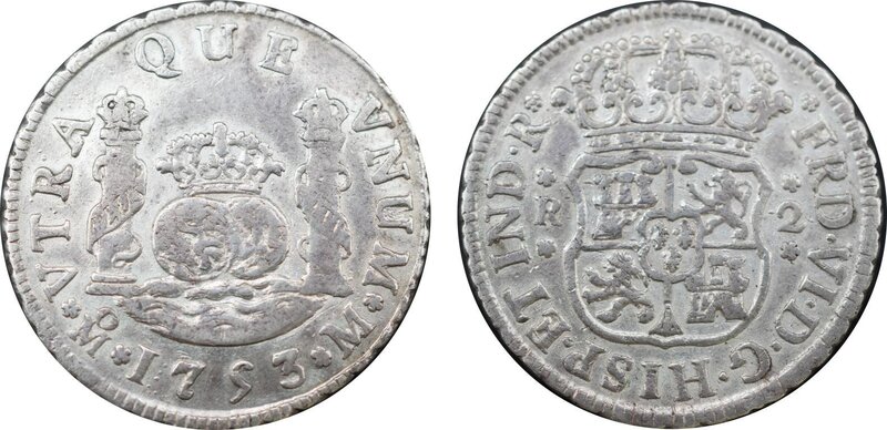 2 REALES FERNANDO VI (1753)