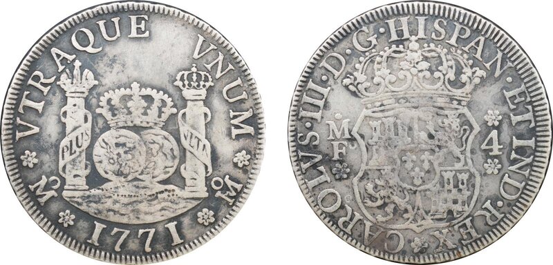 4 REALES CARLOS III (1771)