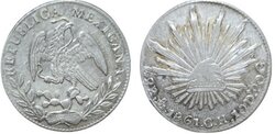 2 REALES DE MEXICO (1861)