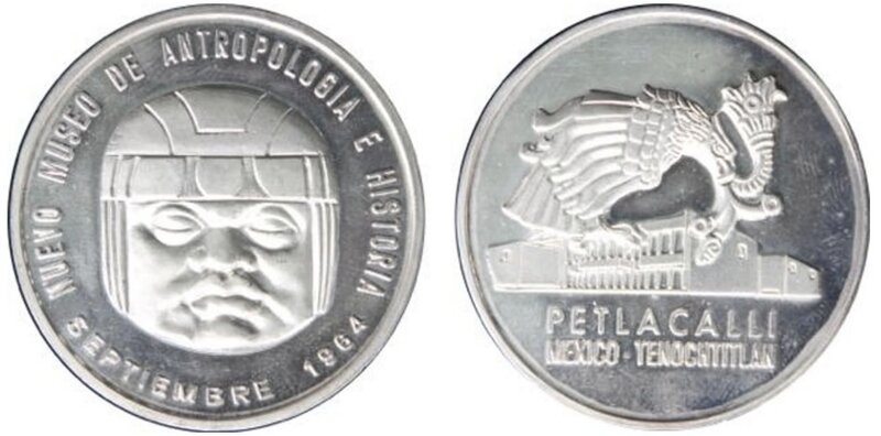 CABEZA OLMECA MUSEO DE ANTROPOLOGIA (1964)