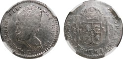 1 REAL DE ZACATECAS (1822)