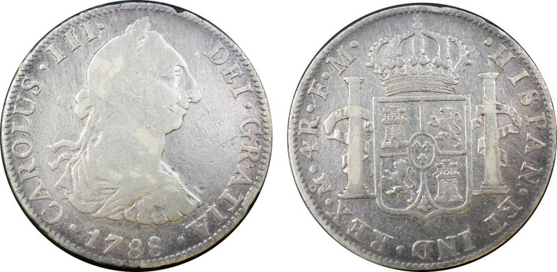 4 REALES CARLOS III (1788)
