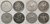 LOTE DE 4 PIEZAS DE 10 CENTAVOS (1890-1890-1889-1892)