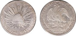 8 REALES ZACATECAS (1832)