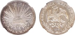 8 REALES CULIACAN (1894)
