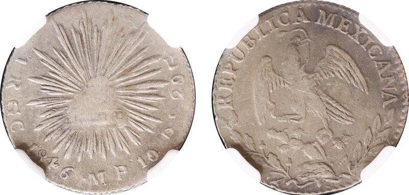 1 REAL DE GUADALUPE Y CALVO (1846/5)