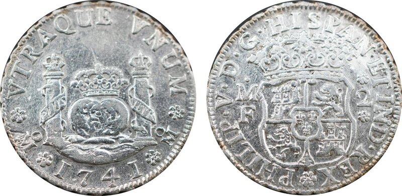2 REALES FELIPE V (1741)