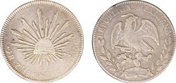 4 REALES ZACATECAS (1852)