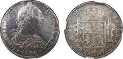 8 REALES CARLOS III (1784)