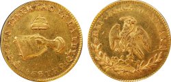 1 ESCUDO MEXICO (1863)